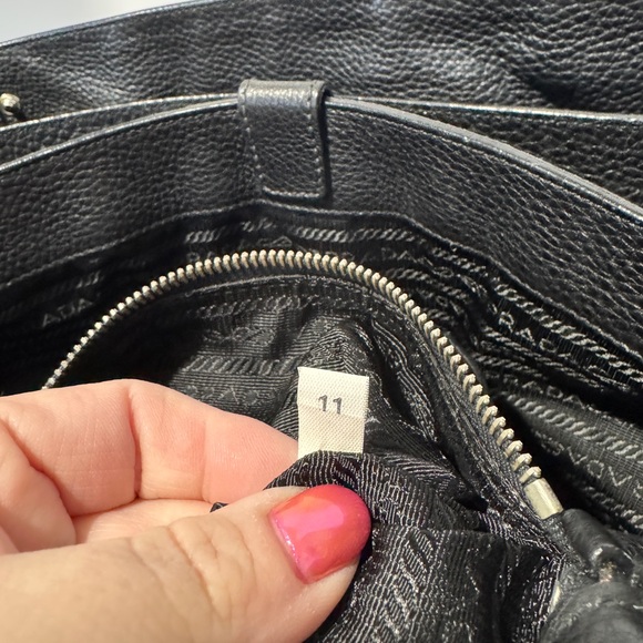 Authentic Prada Nylon & Leather Shoulder Bag - Picture 6 of 12